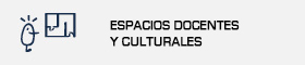 Banner de acceso a los espacios docentes y culturales de la Facultat